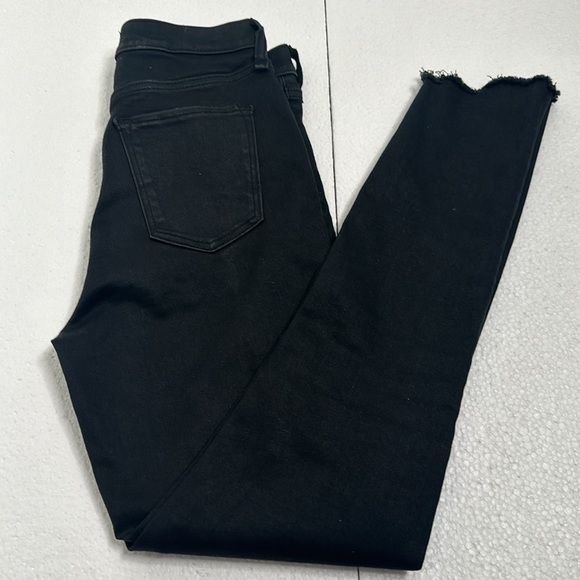 Abercrombie and fitch high rise skinny ankle curv love black jeans size 27/4 - Picture 8 of 8